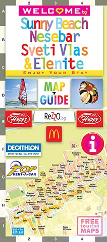 Sunny Beach Map